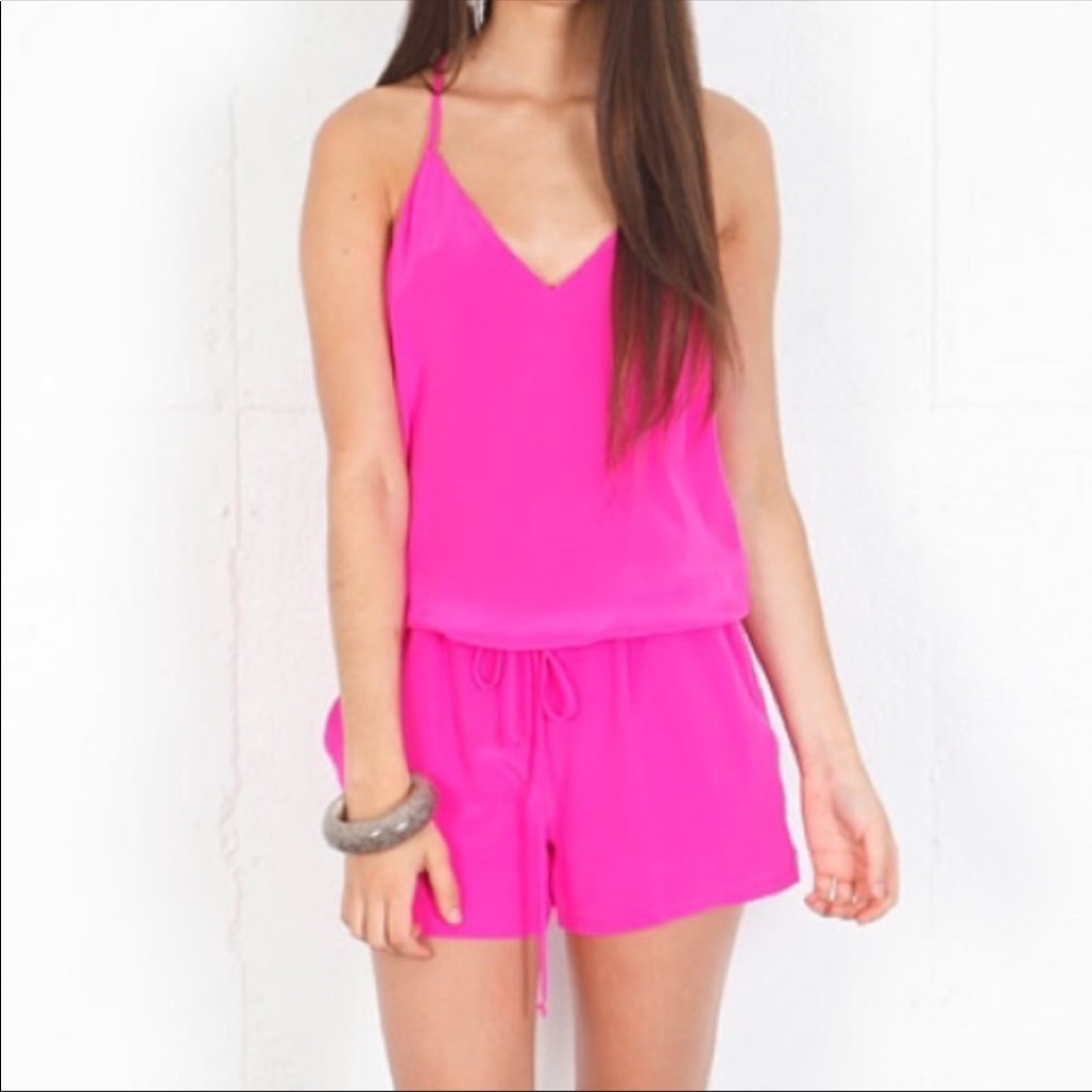 Rory Beca Keaton Silk Romper